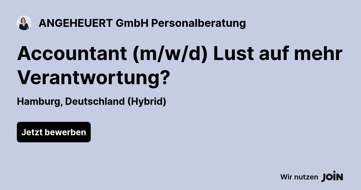 ANGEHEUERT GmbH Personalberatung logo