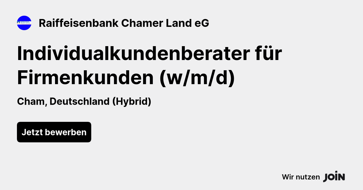Raiffeisenbank Chamer Land eG logo