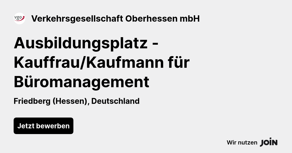 Verkehrsgesellschaft Oberhessen mbH logo