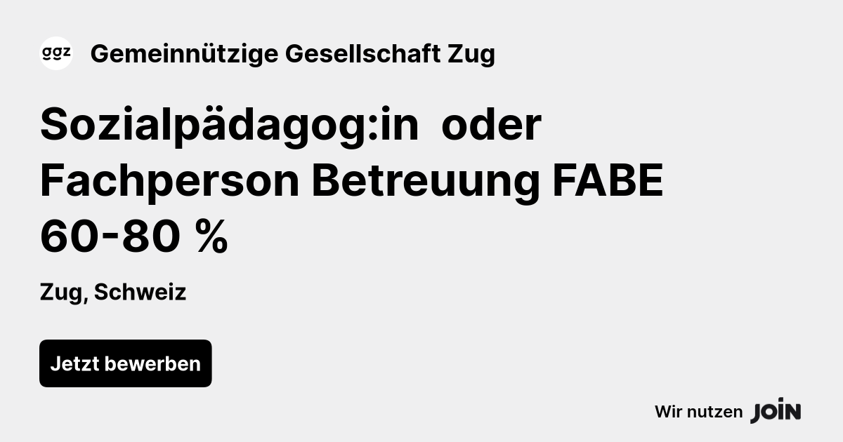 Gemeinnützige Gesellschaft Zug logo