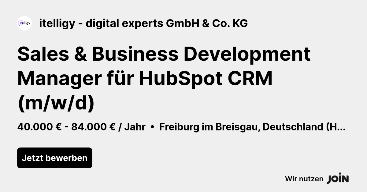 itelligy - digital experts GmbH & Co. KG logo