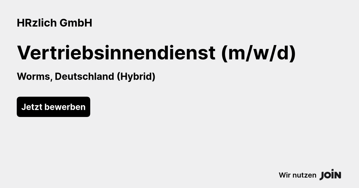 HRzlich GmbH logo