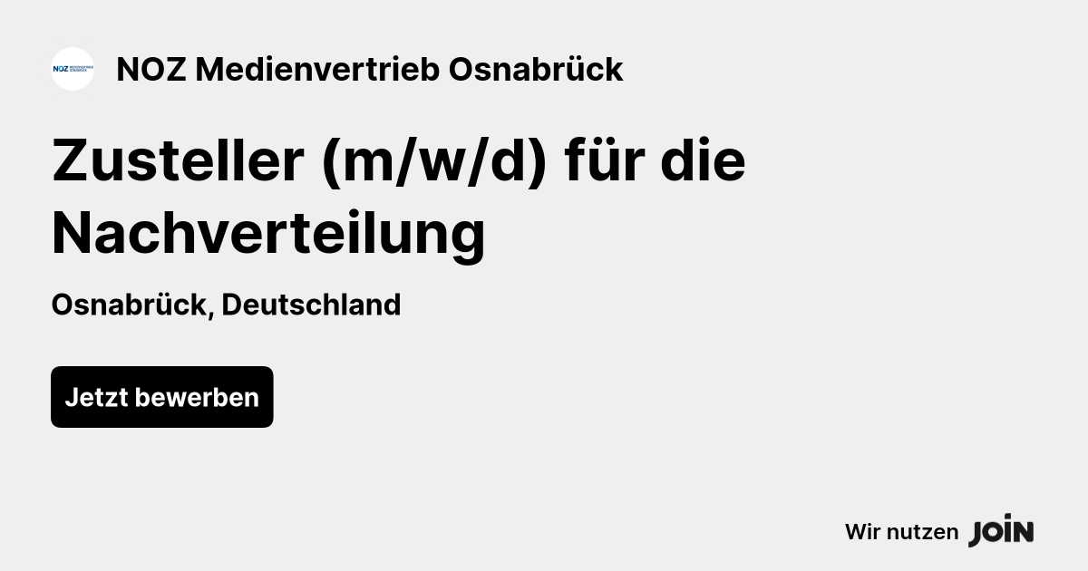 NOZ Medienvertrieb Osnabrück logo