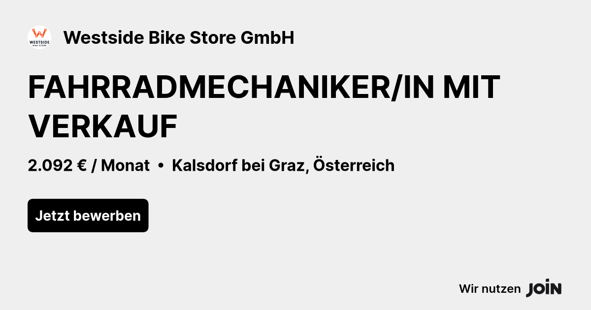 Westside Bike Store GmbH logo