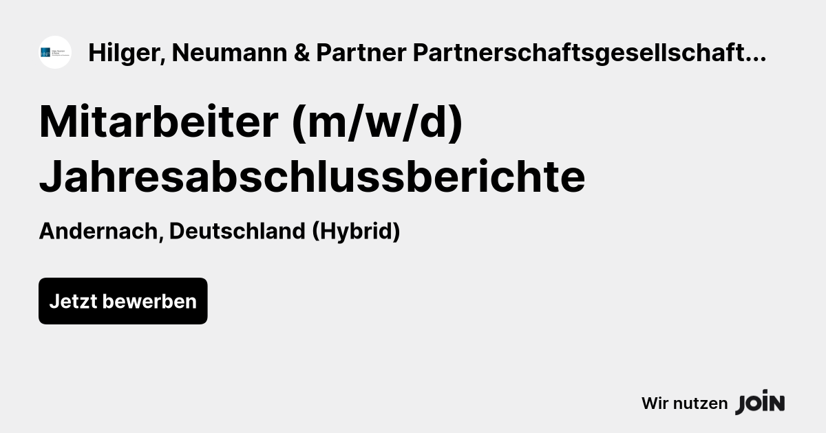 Hilger, Neumann & Partner Partnerschaftsgesellschaft mbB logo