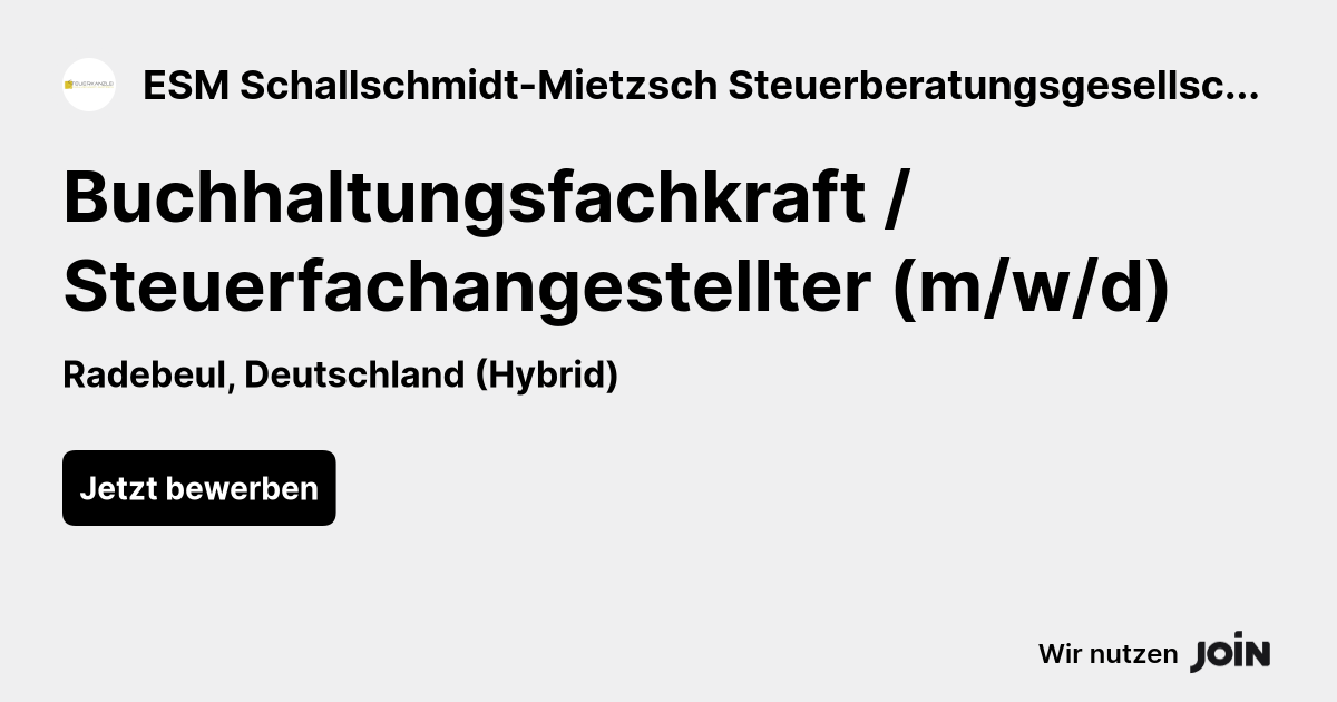 ESM Schallschmidt-Mietzsch Steuerberatungsgesellschaft mbH & Co. KG logo