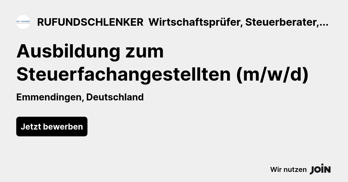 RUFUNDSCHLENKER  Wirtschaftsprüfer, Steuerberater, Rechtsanwälte logo