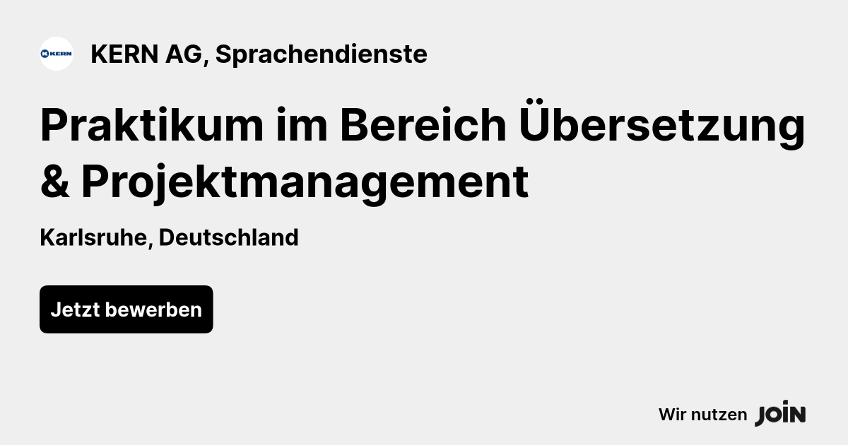 KERN AG, Sprachendienste logo