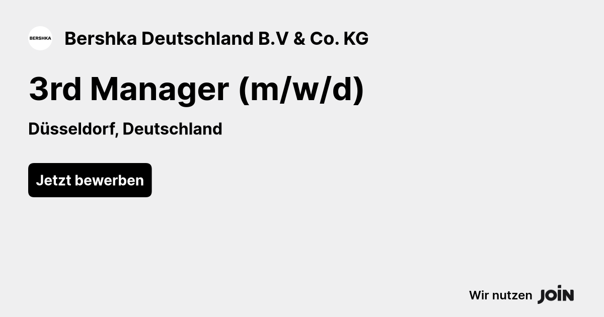 Bershka Deutschland B.V & Co. KG logo