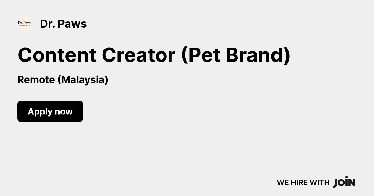 Dr. Paws logo