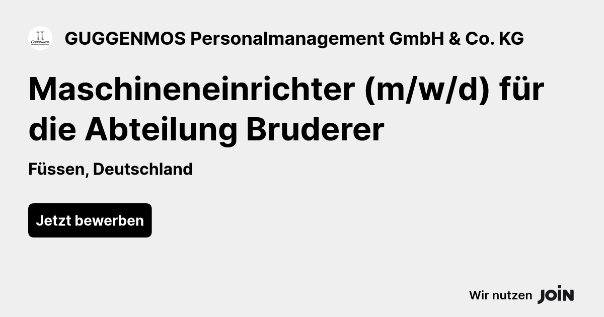 GUGGENMOS Personalmanagement GmbH & Co. KG logo