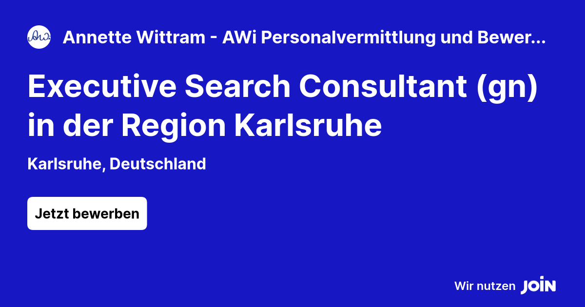 Annette Wittram - AWi Personalvermittlung und Bewerbercoaching logo