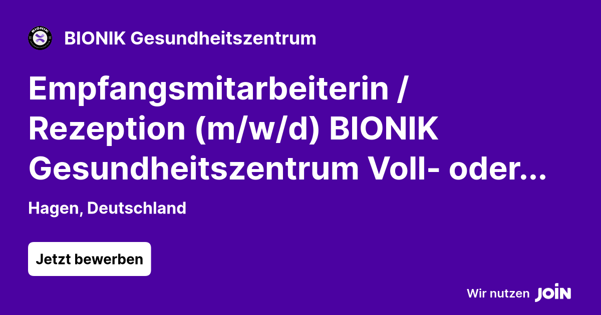 BIONIK Gesundheitszentrum logo