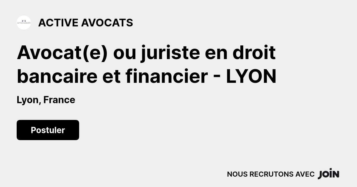 Active Avocats logo
