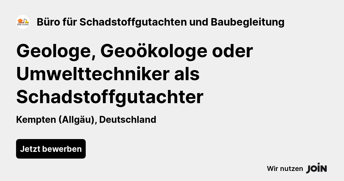 Büro für Schadstoffgutachten und Baubegleitung logo