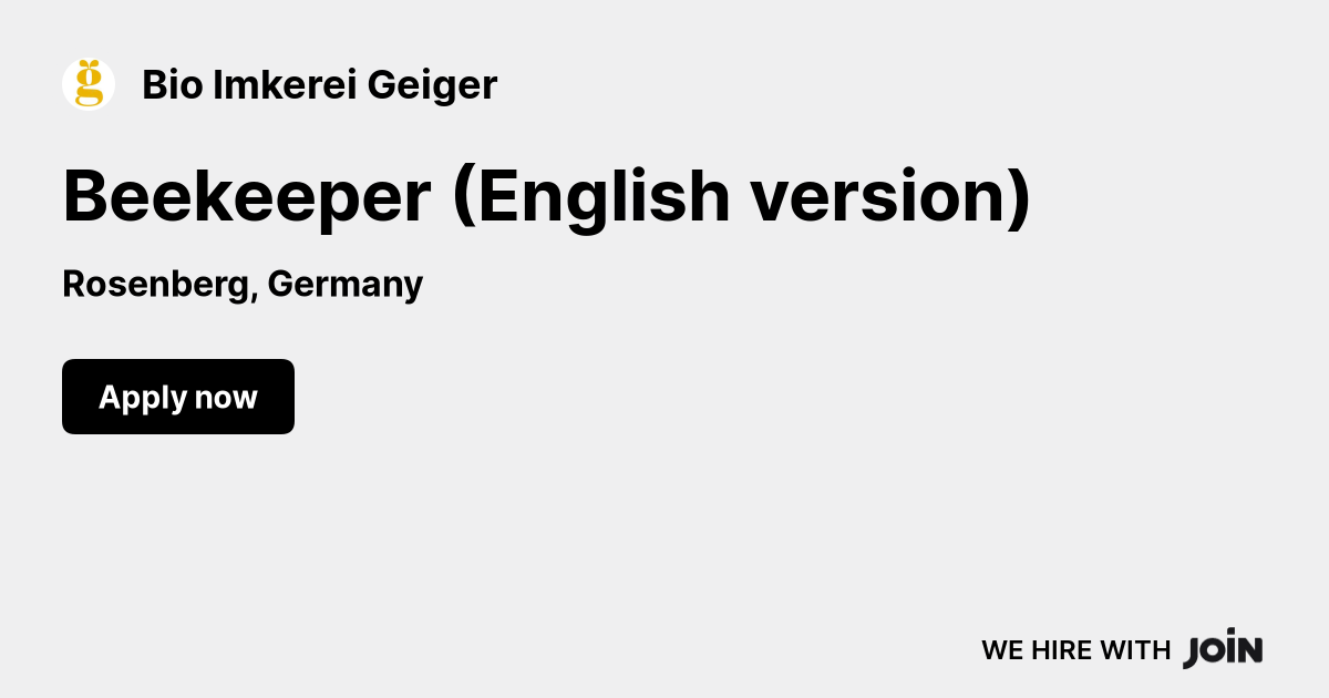 Bio Imkerei Geiger logo
