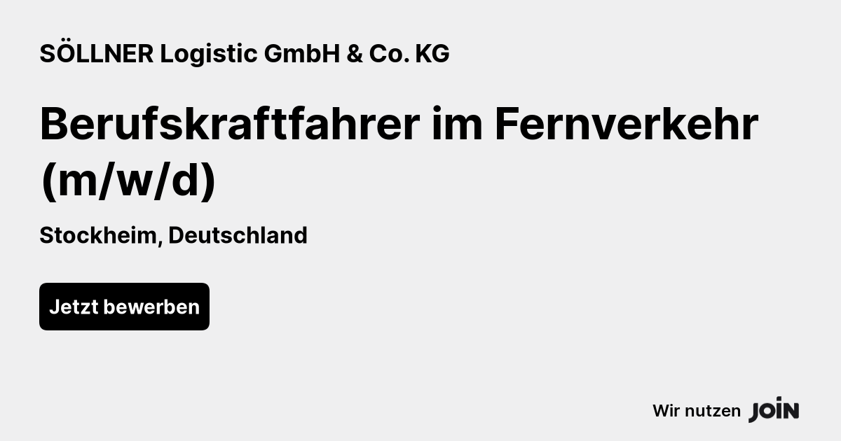 SÖLLNER Logistic GmbH & Co. KG logo