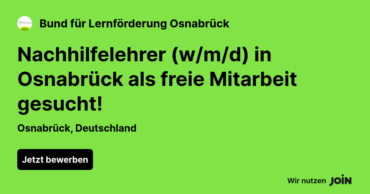 Bund für Lernförderung Osnabrück logo
