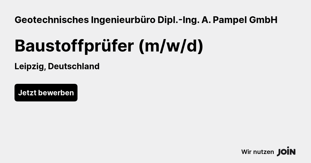 Geotechnisches Ingenieurbüro Dipl.-Ing. A. Pampel GmbH logo