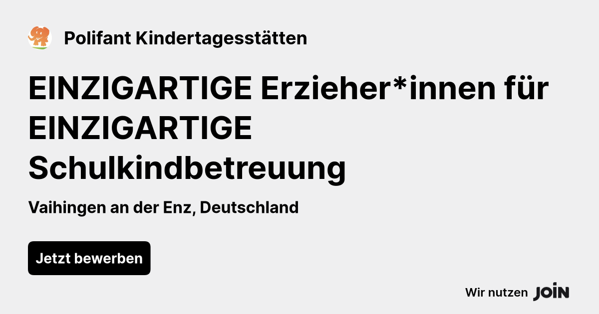 Polifant Kindertagesstätten logo