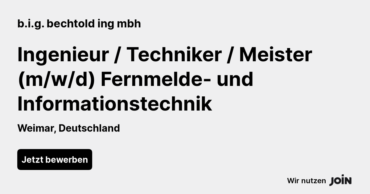 b.i.g. bechtold ing mbh logo