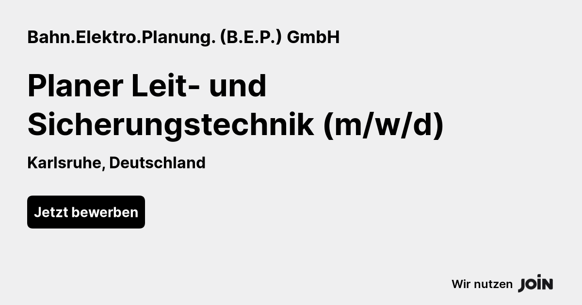 Bahn.Elektro.Planung. (B.E.P.) GmbH logo