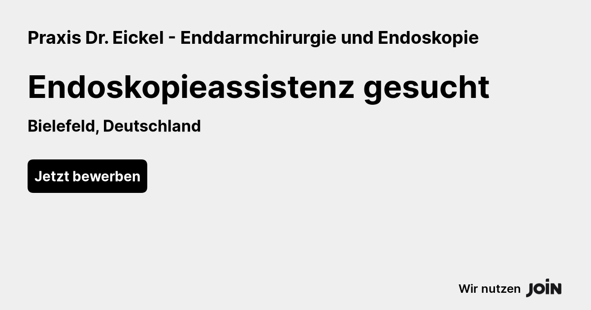 Praxis Dr. Eickel Enddarmchirurgie und Endoskopie (Bielefeld