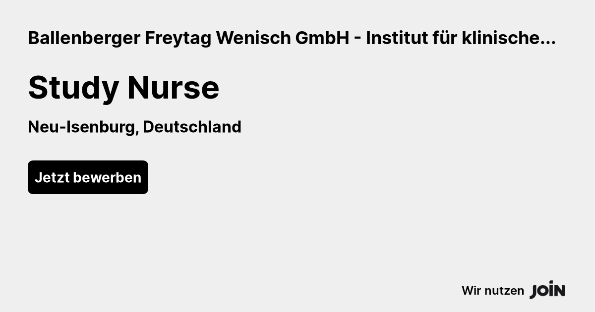Ballenberger Freytag Wenisch GmbH - Institut für klinische Forschung GmbH logo
