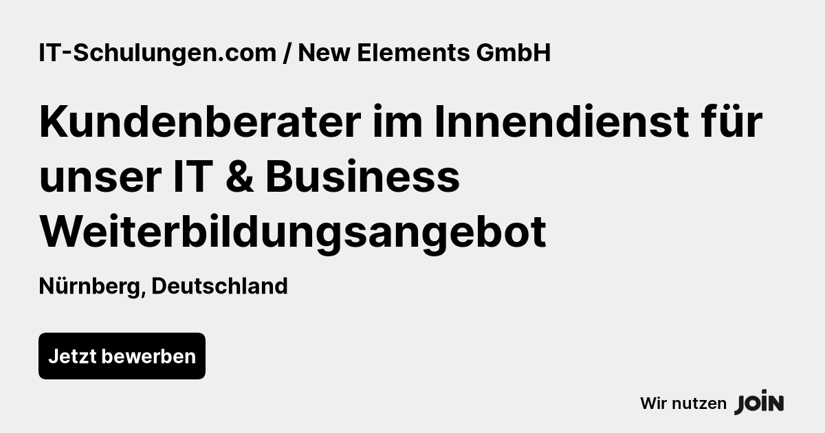 IT-Schulungen.com / New Elements GmbH logo