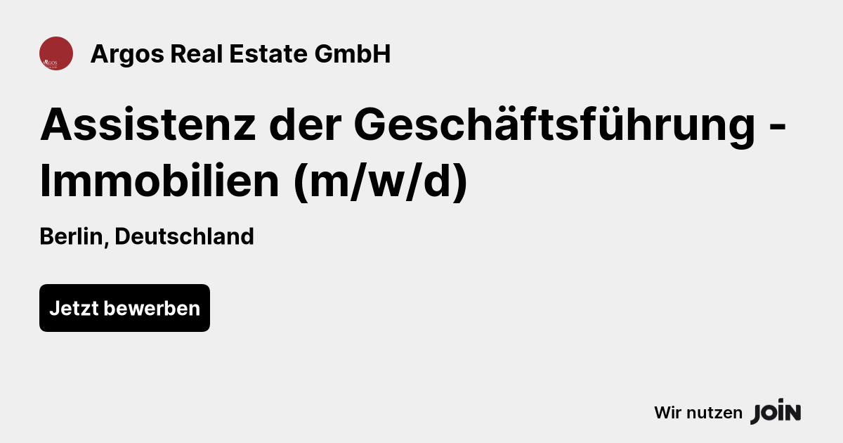 Argos Real Estate GmbH logo