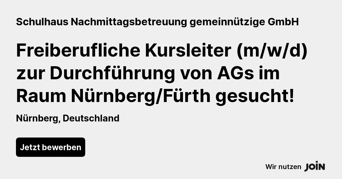 Schulhaus Nachmittagsbetreuung gemeinnützige GmbH logo