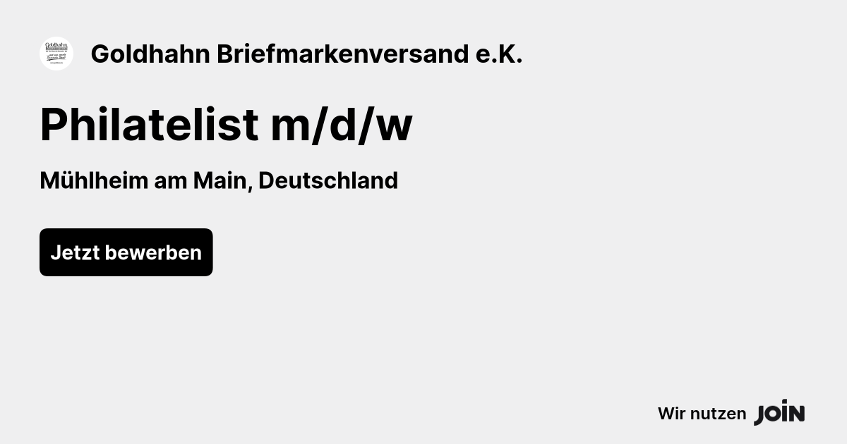 Goldhahn Briefmarkenversand e.K. logo