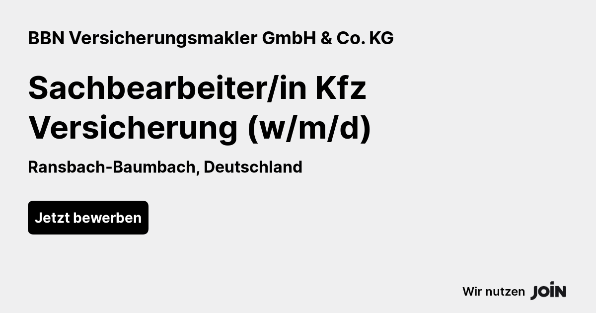 BBN Versicherungsmakler GmbH & Co. KG logo