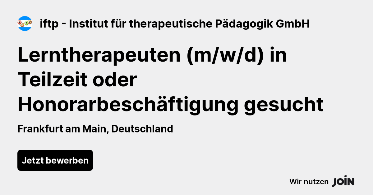 iftp - Institut für therapeutische Pädagogik GmbH logo