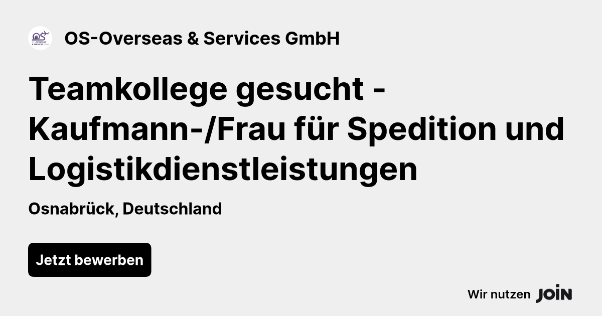 OS-Overseas & Services GmbH logo