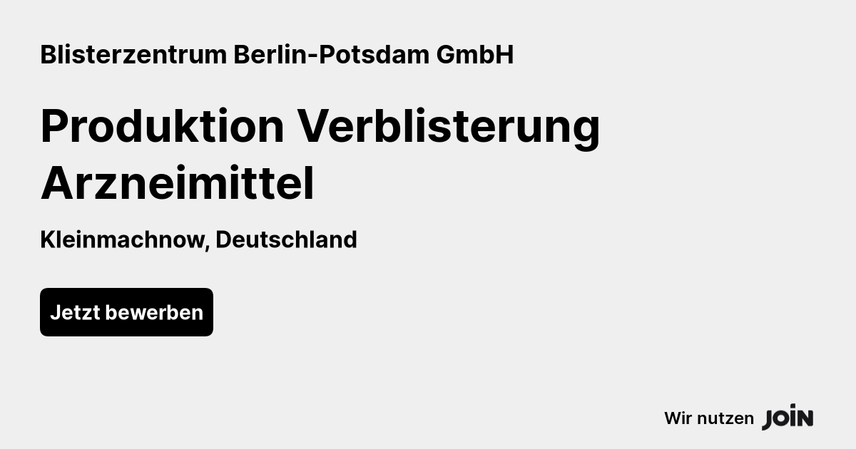 Blisterzentrum Berlin-Potsdam GmbH logo