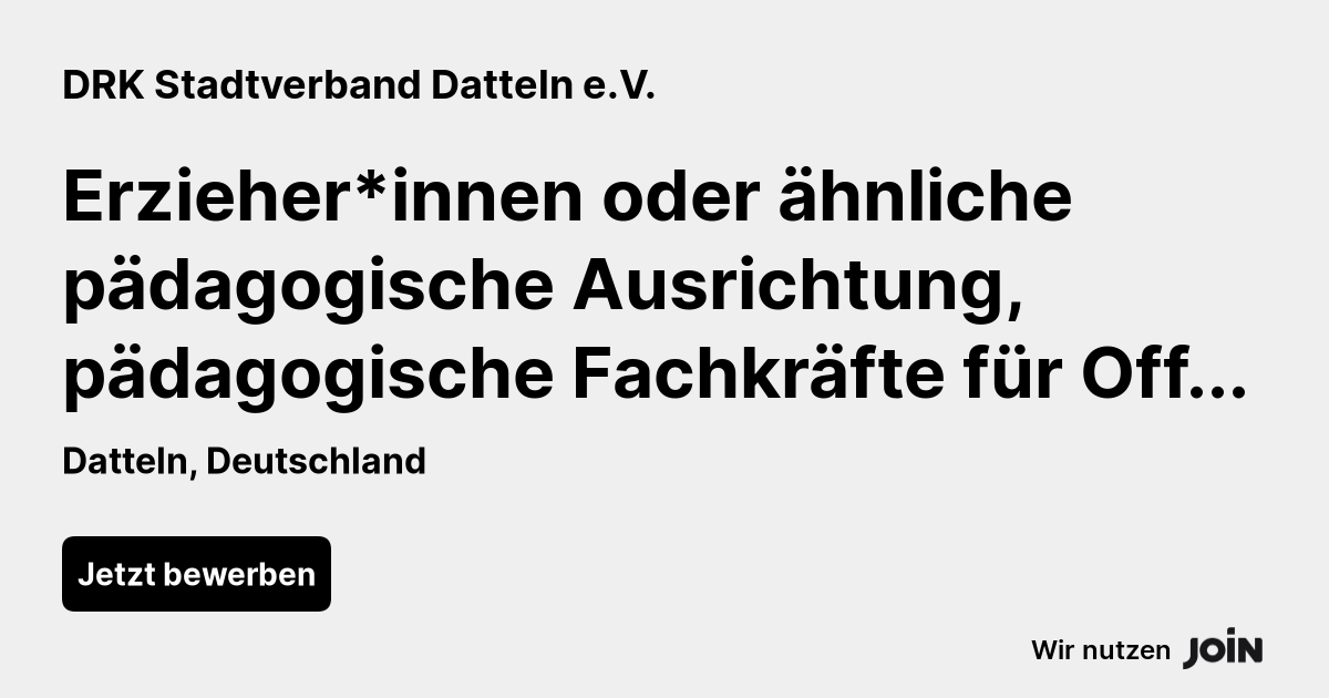 DRK Stadtverband Datteln e.V. logo