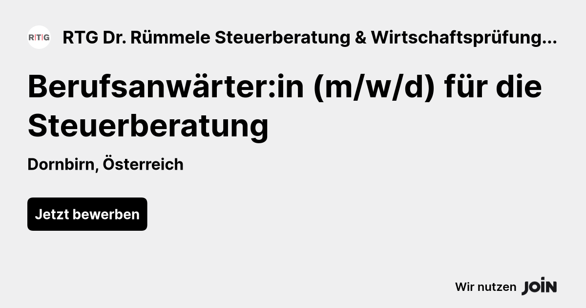 RTG Dr. Rümmele Steuerberatung & Wirtschaftsprüfung GmbH & Co KG logo