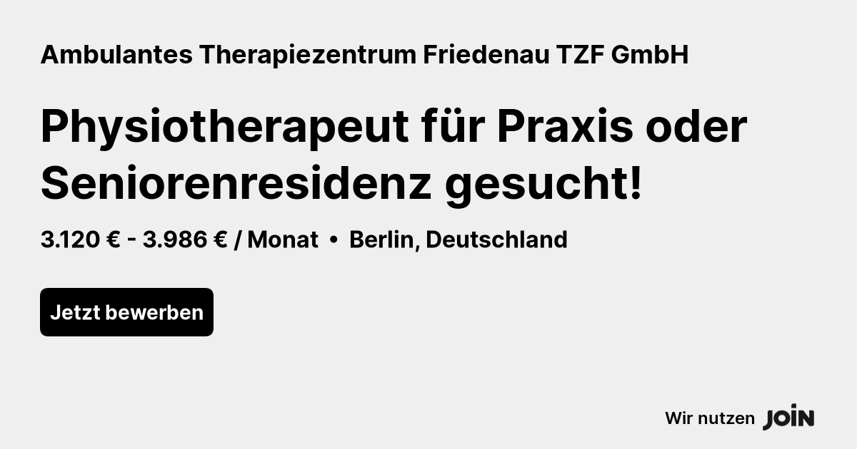 Ambulantes Therapiezentrum Friedenau TZF GmbH logo