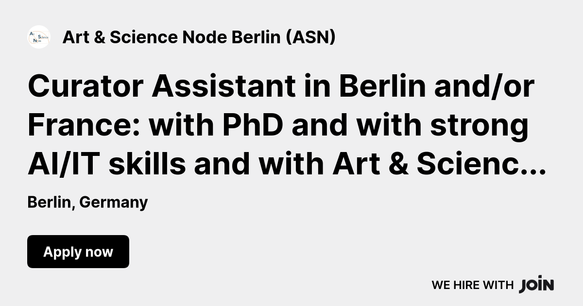 Art & Science Node Berlin (ASN) logo