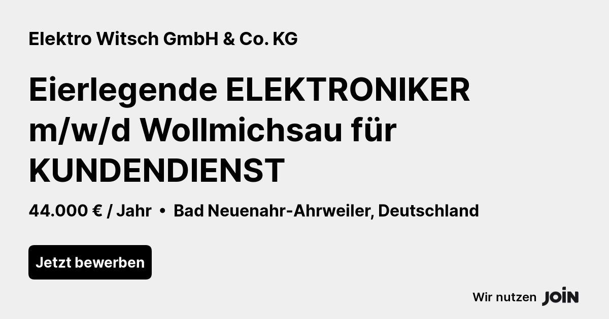 Elektro Witsch GmbH & Co. KG logo