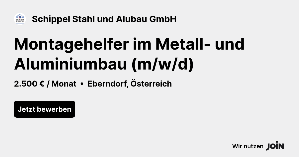 Schippel Stahl und Alubau GmbH logo