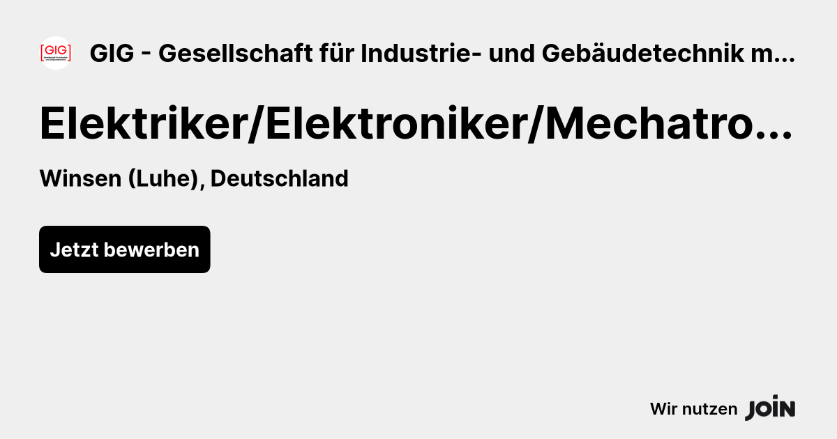 GIG - Gesellschaft für Industrie- und Gebäudetechnik mbH logo