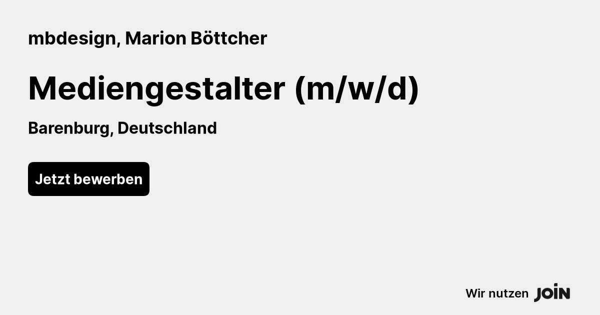 mbdesign, Marion Böttcher logo