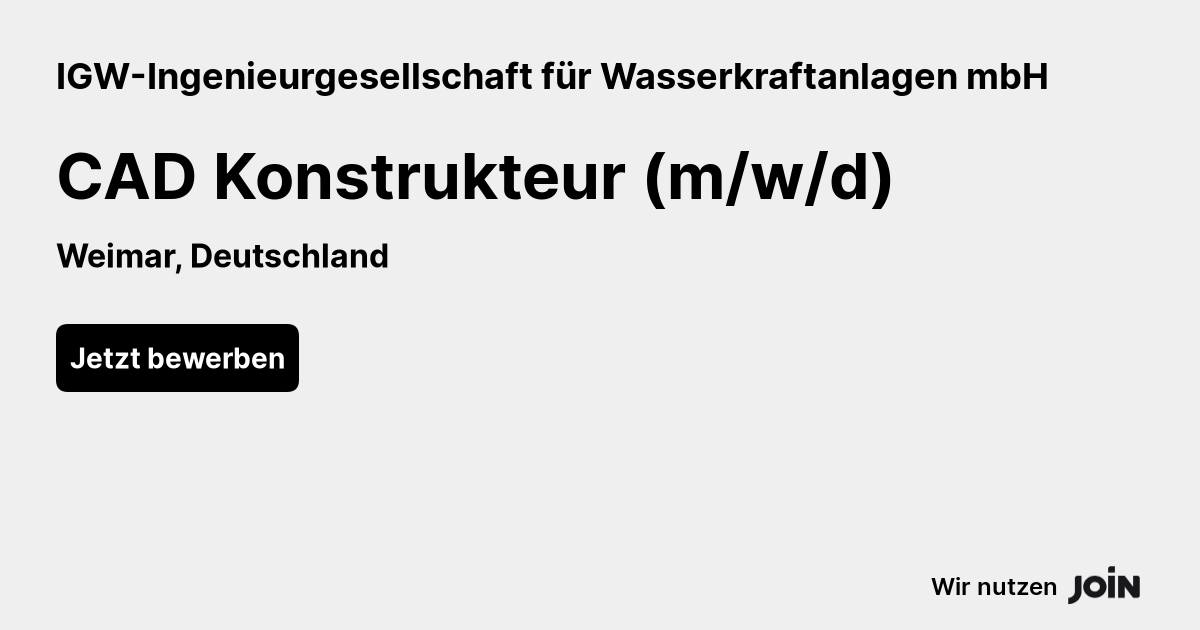 IGW-Ingenieurgesellschaft für Wasserkraftanlagen mbH logo