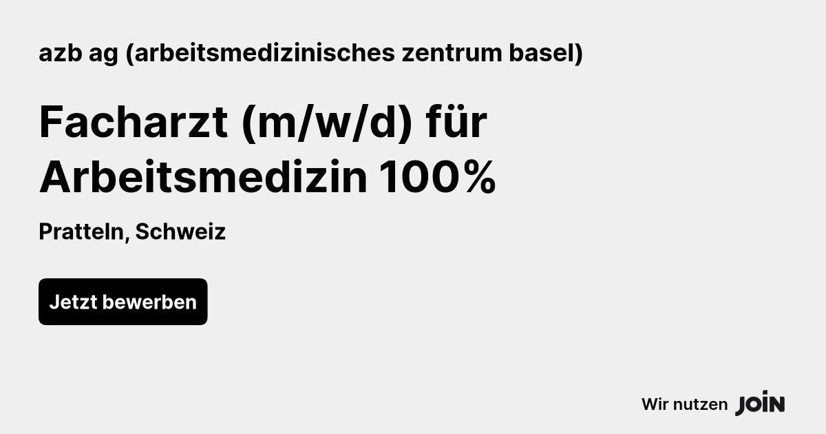 azb ag (arbeitsmedizinisches zentrum basel) logo