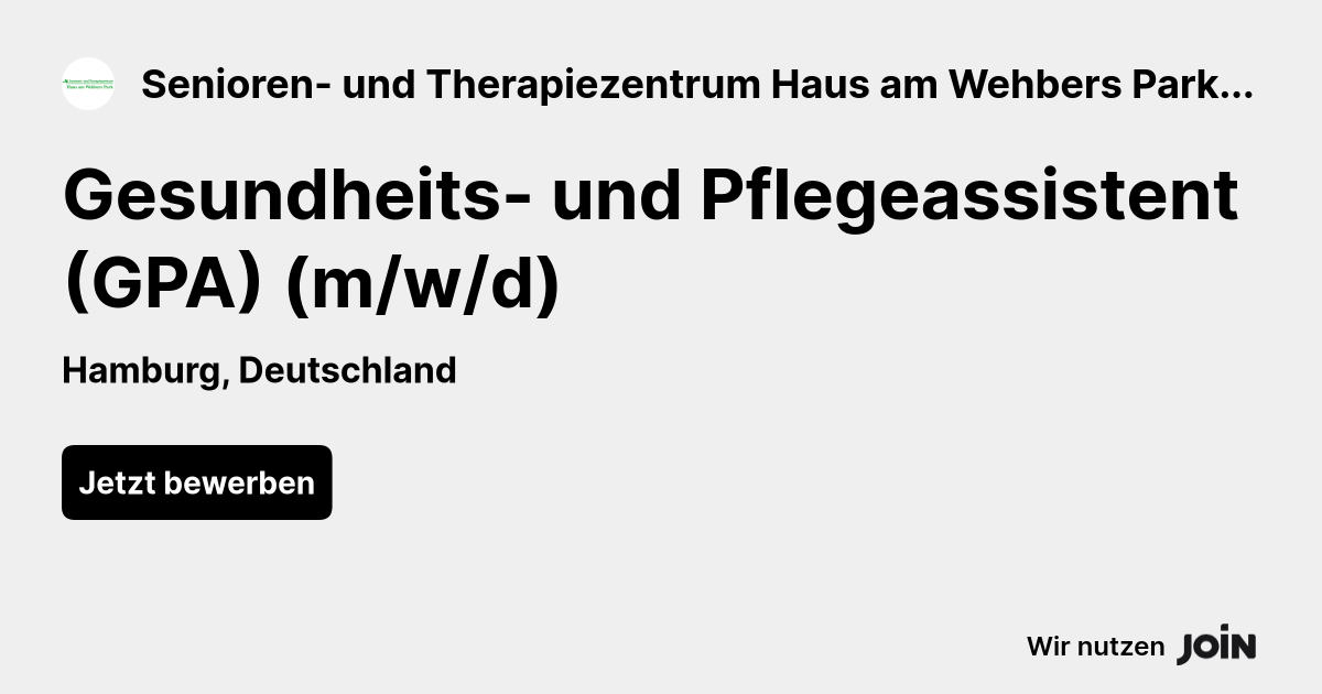 Senioren- und Therapiezentrum Haus am Wehbers Park GmbH logo