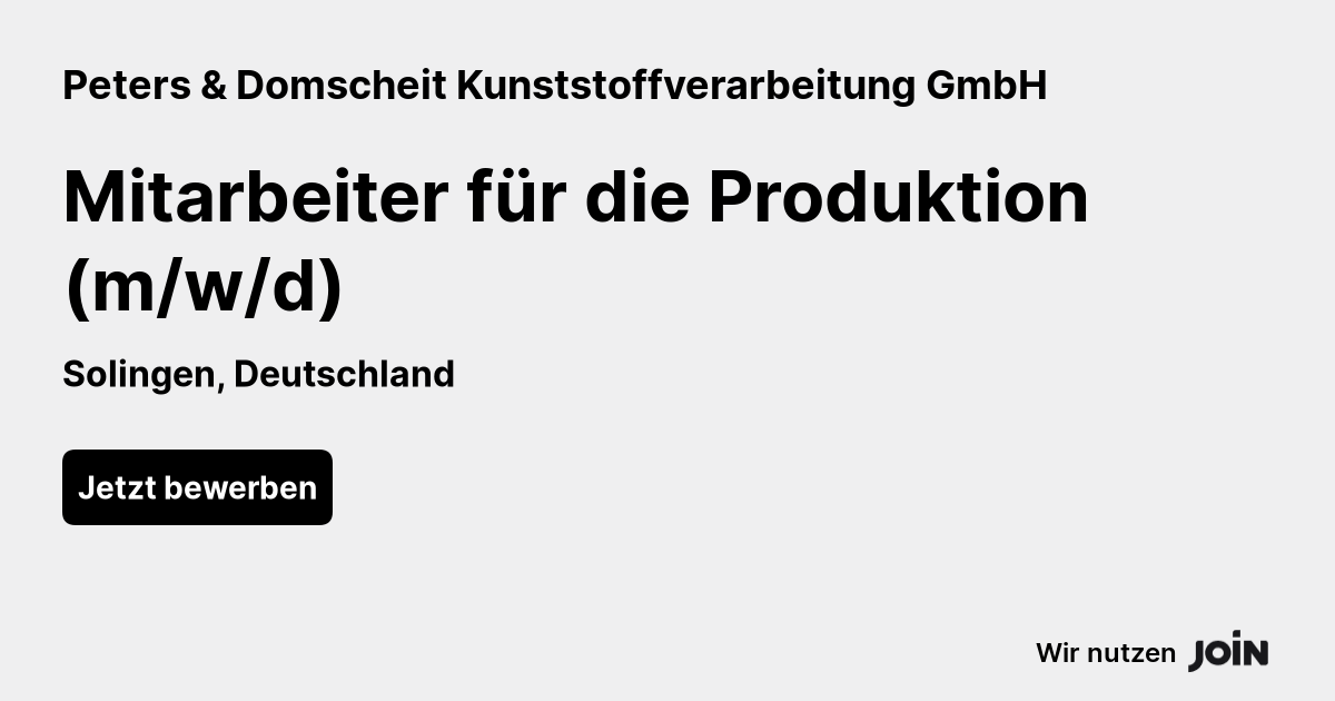 Peters & Domscheit Kunststoffverarbeitung GmbH logo