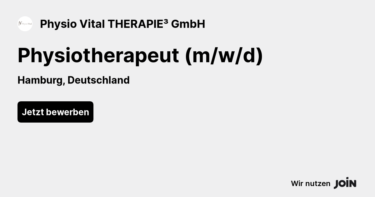 Physio Vital THERAPIE³ GmbH logo