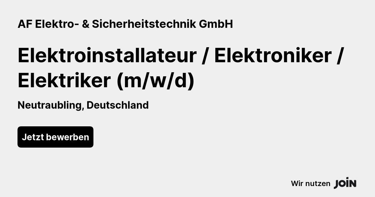 AF Elektro- & Sicherheitstechnik GmbH logo